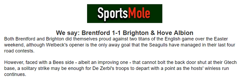 Chuyên gia Ben Knapton chọn ai trận Brentford vs Brighton, 1h30 ngày 4/4? - Ảnh 1