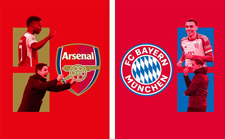 Đội hình ra sân dự kiến Arsenal vs Bayern Munich, 2h ngày 10/4 - Ảnh 1