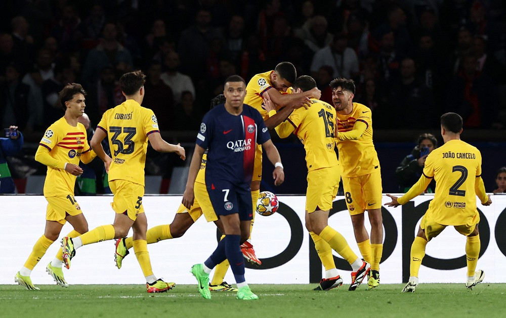 Thắng kịch tính PSG, Barca nắm lợi thế ở tứ kết Champions League - Ảnh 1
