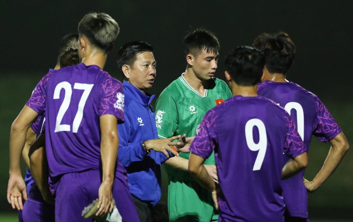 U23 Việt Nam đá sòng phẳng với Jordan, HLV Hoàng Anh Tuấn lạc quan - Ảnh 1