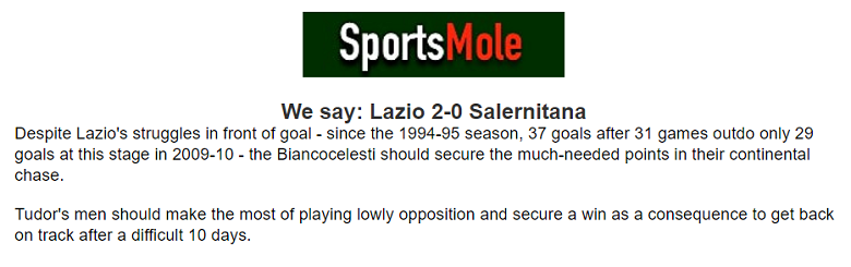 Chuyên gia Anthony Brown chọn tỷ số nào trận Lazio vs Salernitana, 1h45 ngày 13/4? - Ảnh 1