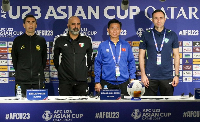 HLV Hoàng Anh Tuấn cho rằng bảng D VCK U23 châu Á không có đội yếu - Ảnh 1
