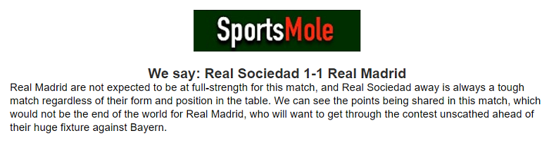 Chuyên gia Matt Law chọn tỷ số nào trận Sociedad vs Real Madrid, 2h ngày 27/4? - Ảnh 1