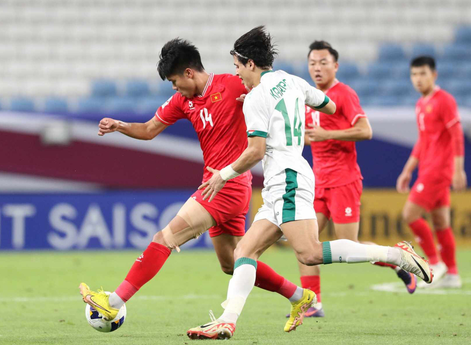 Thua sát nút Iraq, Việt Nam dừng bước ở VCK U23 châu Á 2024 - Ảnh 1