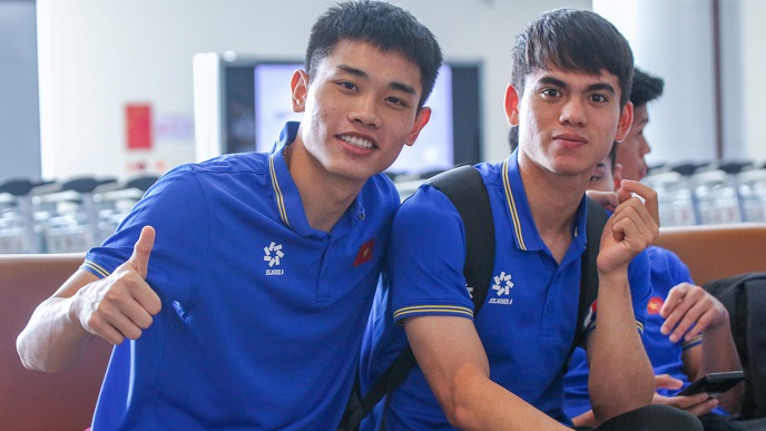 U23 Việt Nam về tới Hà Nội sau hành trình đầy nỗ lực tại VCK U23 châu Á - Ảnh 2