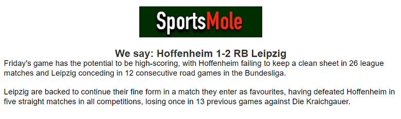Chuyên gia Anthony Brown dự đoán Hoffenheim vs Leipzig, 1h30 ngày 4/5 - Ảnh 1