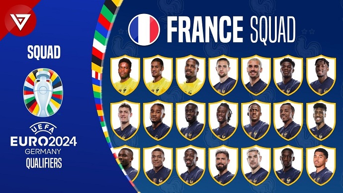 Danh sách đội tuyển Pháp tham dự Euro 2024: Chuyển giao thế hệ - Ảnh 1
