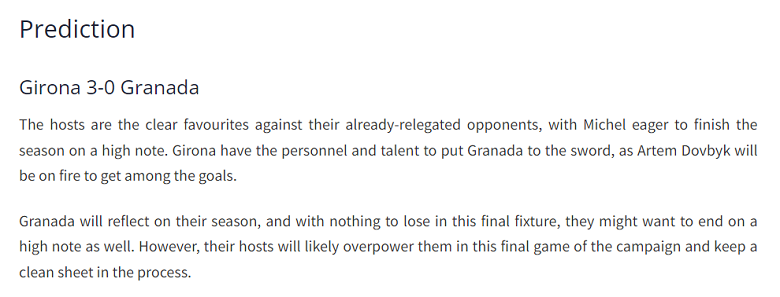 Chuyên gia Raman dự đoán Girona vs Granada, 2h ngày 25/5 - Ảnh 1