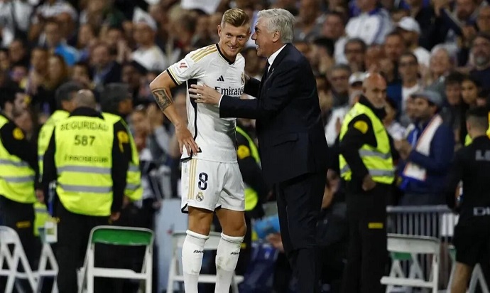 Carlo Ancelotti: Toni Kroos thật ‘can đảm’ khi tuyên bố giải nghệ - Ảnh 1