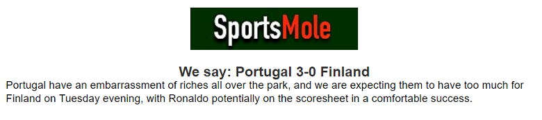 Chuyên gia Matt Law chọn tỷ số nào trận Bồ Đào Nha vs Phần Lan, 1h45 ngày 5/6 - Ảnh 1