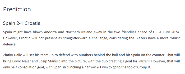 Chuyên gia Keshav Awasty chọn ai trận Tây Ban Nha vs Croatia, 23h ngày 15/6? - Ảnh 1