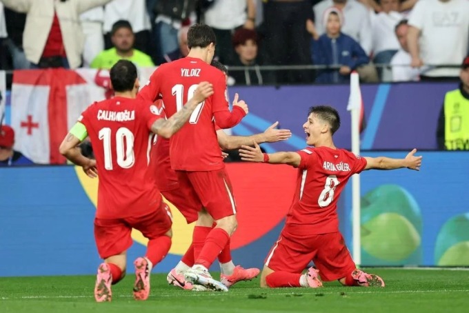 Thổ Nhĩ Kỳ thắng đậm Georgia ở trận mở màn Euro 2024 - Ảnh 1