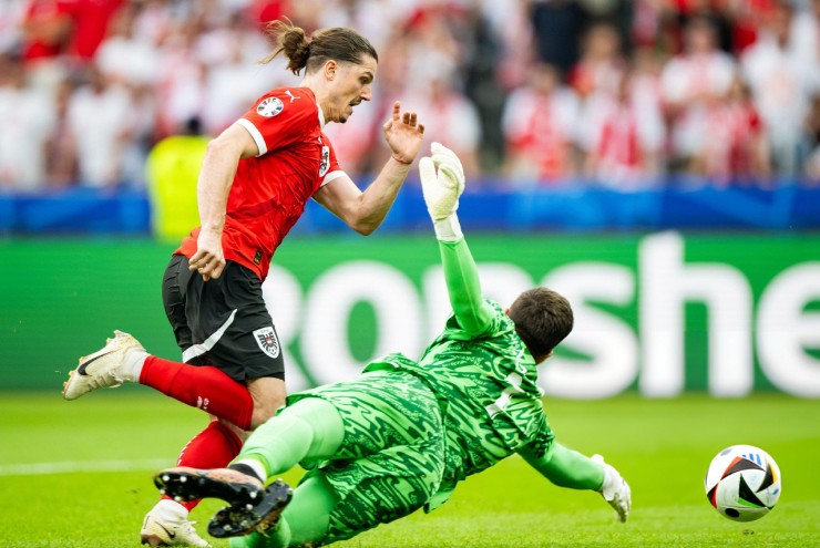 Thua đậm Áo, Ba Lan bị loại đầu tiên ở Euro 2024 - Ảnh 1