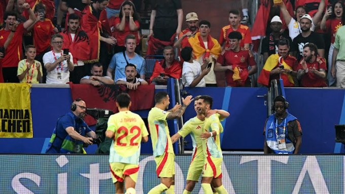Tây Ban Nha toàn thắng ở vòng bảng Euro 2024 - Ảnh 1