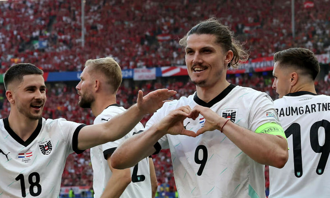 Đánh bại Hà Lan, Áo chiếm ngôi đầu bảng D Euro 2024 - Ảnh 1