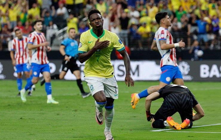 Brazil trở lại, thắng lớn ở Copa America 2024 - Ảnh 1