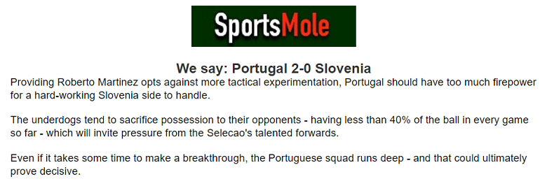 Chuyên gia Jonathan O’Shea dự đoán Bồ Đào Nha vs Slovenia, 2h ngày 2/7 - Ảnh 1