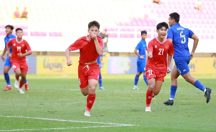 U16 Việt Nam không thể vượt qua U16 Thái Lan ở bán kết dù dẫn trước - Ảnh 1