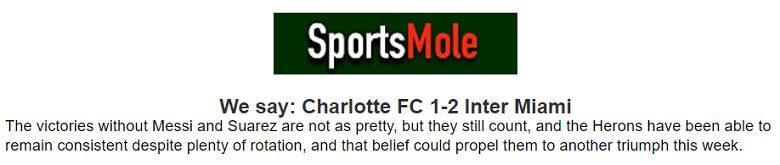 Chuyên gia Joel Lefevre dự đoán Charlotte vs Inter Miami, 6h30 ngày 4/7 - Ảnh 1
