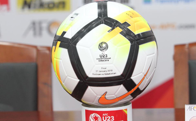 AFC ra mắt bóng đấu đặc biệt của trận chung kết U23 Việt Nam vs U23 Uzbekistan