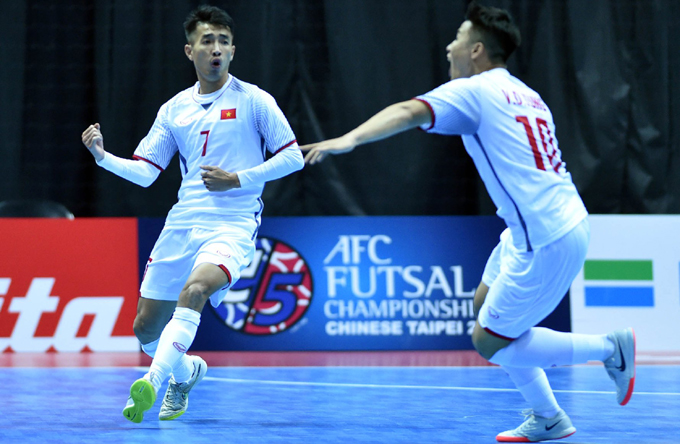 Xem trực tiếp Đài Loan vs Việt Nam, vòng bảng Futsal châu Á 2018