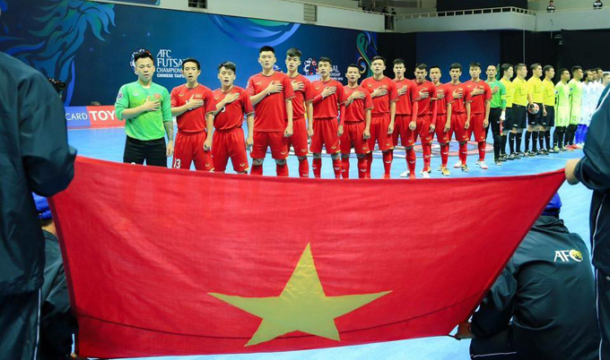ĐT Futsal Việt Nam cùng bảng với Thái Lan ở AFF Cup 2018