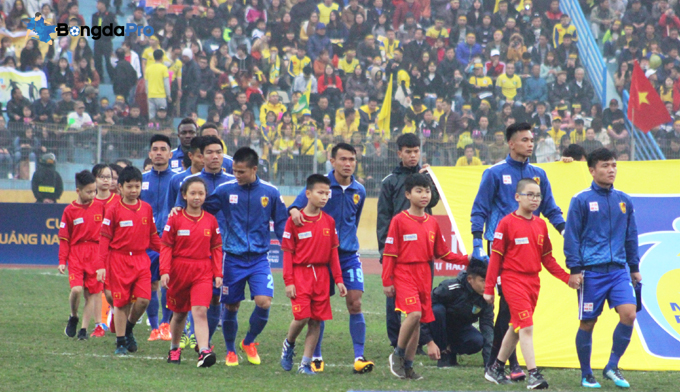 TRỰC TIẾP Quảng Nam vs Sài Gòn FC, 17h00 ngày 10/3, vòng 1 V.League 2018