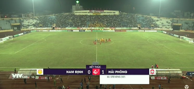 Kết quả Nam Định vs Hải Phòng (FT 0-1): Ngoại binh lập siêu phẩm, Hải Phòng thắng trận đầu tiên trong mùa giải