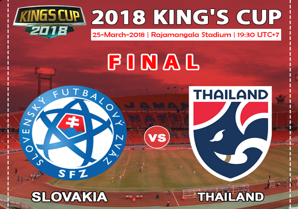 Kết quả Thái Lan vs Slovakia (FT 2-3): Người Thái mất Cup trên sân nhà