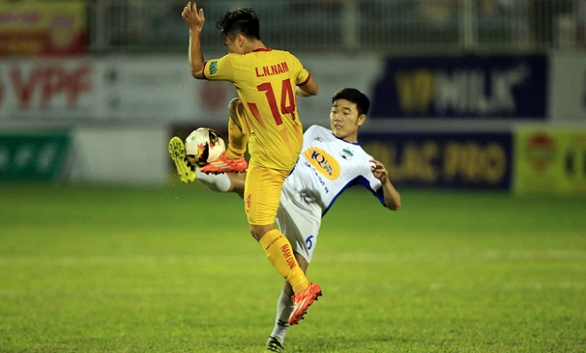 Lịch thi đấu vòng đá bù V-League 2018: Đại chiến Hà Nội FC vs Hoàng Anh Gia Lai