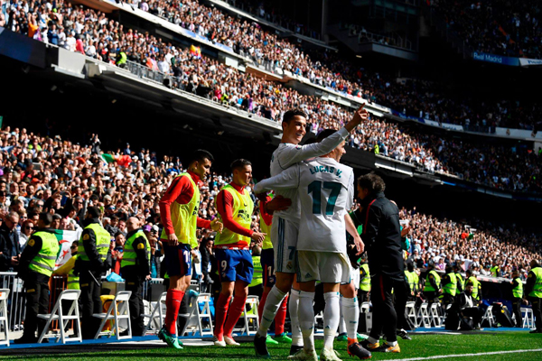 Kết quả Real 1-1 Atletico: Đen cho Ronaldo