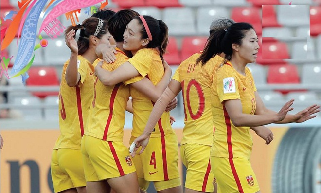 Video bàn thắng nữ Jordan 1-8 nữ Trung Quốc (Bảng A Asian Cup nữ 2018)