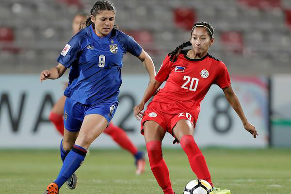 Video bóng đá nữ Thái Lan 3-1 nữ Philippines (Bảng A Asian Cup Nữ 2018)