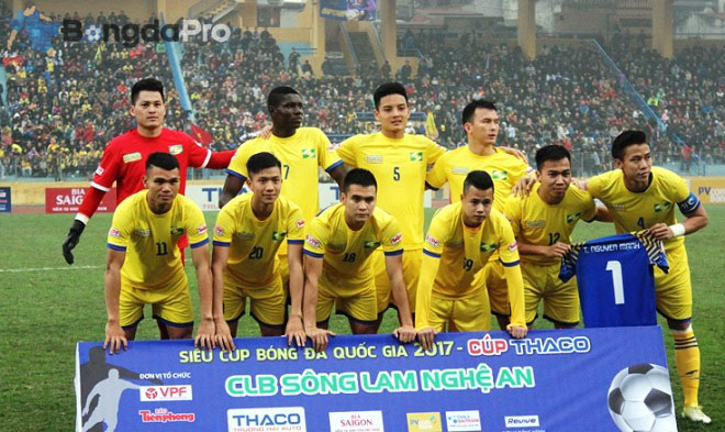 Giá vé sân Vinh xem trực tiếp SLNA vs B. Bình Dương (vòng 6 V-League 2018)