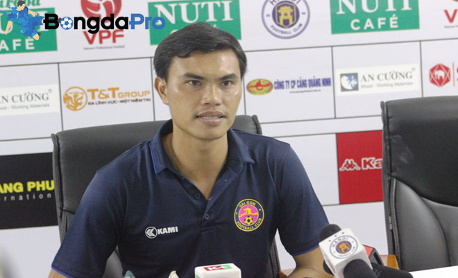 HLV Phan Văn Tài Em tiết lộ nguyên nhân khiến Sài Gòn phải chia điểm với Hà Nội FC