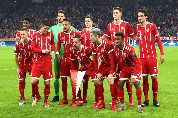 Lịch thi đấu giao hữu hè 2018 của Bayern Munich