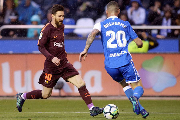Kết quả Deportivo 2-4 Barcelona: Messi lập hat-trick, Barca chính thức vô địch La Liga