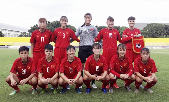 U16 nữ Việt Nam bất ngờ bị cầm hòa ở trận mở màn giải U16 nữ Đông Nam Á