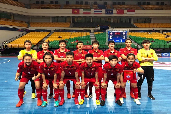 Xem lại video bàn thắng Futsal nữ Việt Nam vs Futsal nữ Iran