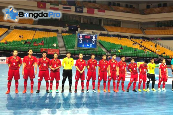 Lịch thi đấu tranh hạng 3 Futsal nữ châu Á 2018: Việt Nam vs Thái Lan