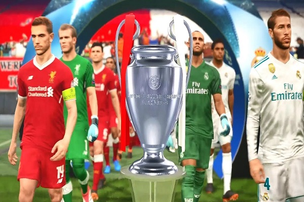 Dự đoán chung kết cúp C1 Real vs Liverpool qua game PES 2018