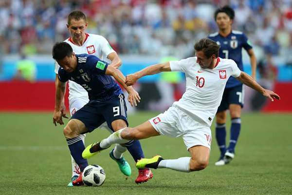 Kết quả bảng H World Cup 2018 lượt 3: Nhật Bản 0-1 Ba Lan, Colombia 1-0 Senegal