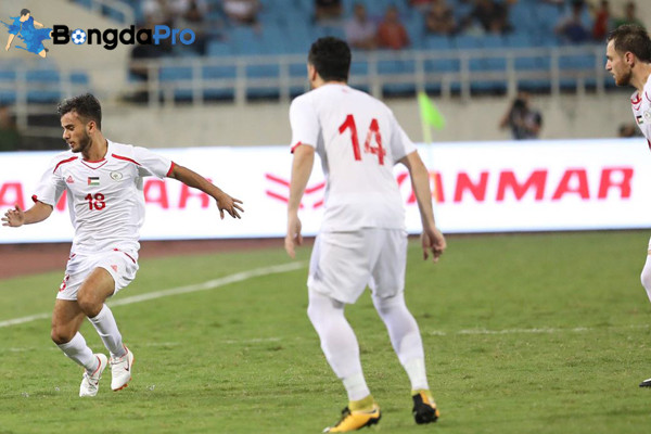 Kết quả U23 Hong Kong 1-1 U23 Palestine, bảng A ASIAD 2018