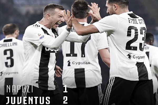 Napoli 1-2 Juventus: Ronaldo nhạt nhòa