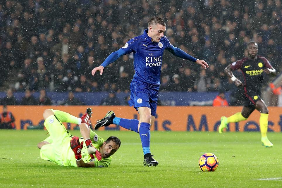 Man City vs Leicester: Thống kê về Vardy khiến chủ nhà lo sốt vó
