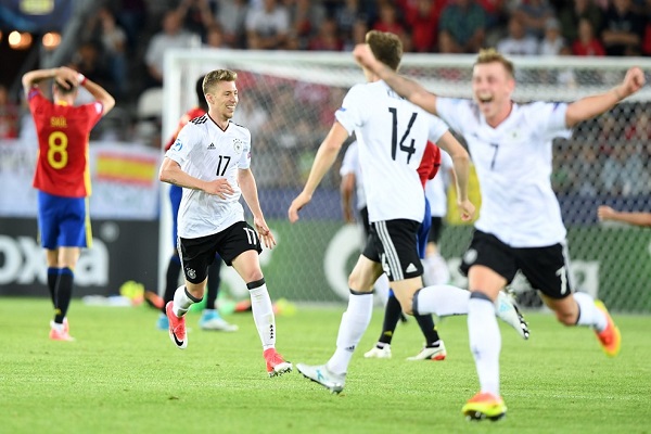 Trực tiếp U21 Đức vs U21 Đan Mạch, 2h ngày 18/6