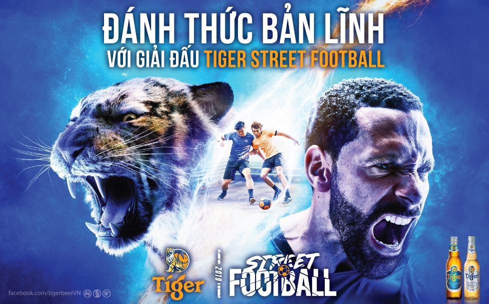 Luis Figo, Rio Ferdinand, Didier Drogba,... hội tụ ở Tiger Street Football Việt Nam 2019