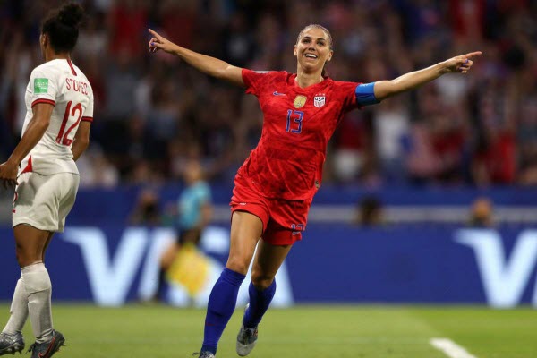 Đánh bại Anh, Mỹ lần thứ 5 góp mặt ở chung kết World Cup nữ