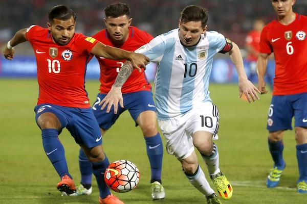 Đội hình ra sân Argentina vs Chile: Messi 'so găng' Sanchez, Dybala đấu Vidal