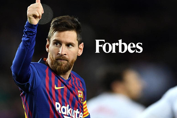 Lionel Messi lọt Top 4 ngôi sao thu nhập nhiều nhất trong 1 năm, bỏ xa Cristiano Ronaldo